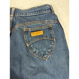 Vtg 80s Gitano Womens Mom Jeans Sz 18 High Rise Tapered Leg Cotton Western